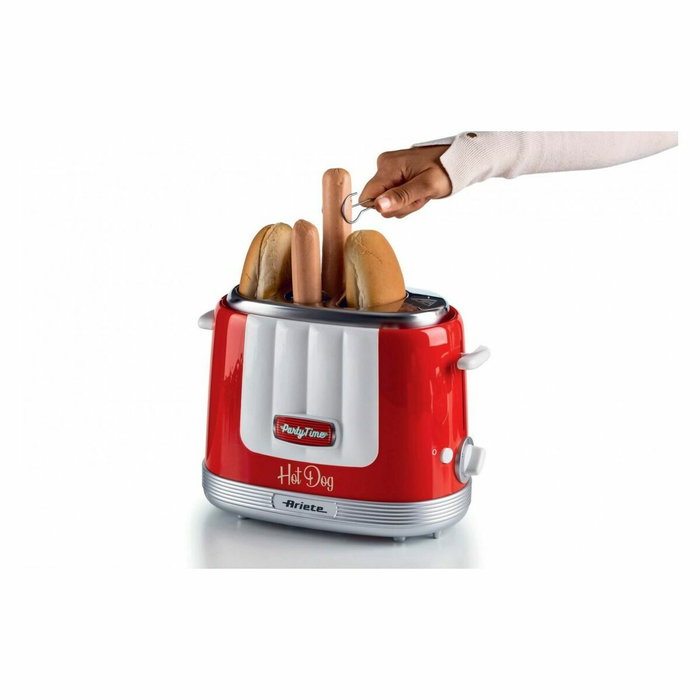 Ariete Máquina de Hot Dog Party Time Roja