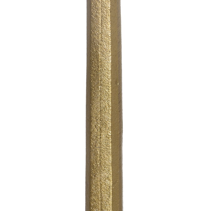 Portavelas Dorado Aluminio Decoración 10 X 10 X 31 cm (Set de 2) Portavelas Dorado Aluminio Decoración 10 X 10 X 31 cm (Set de 2)