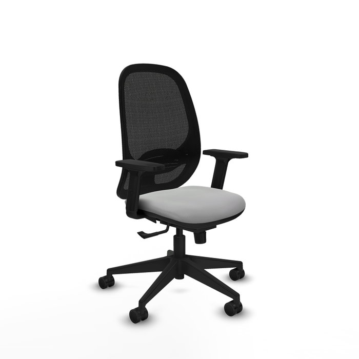 PIQUERAS Y CRESPO Silla de oficina Cilanco Gris claro y Negro PIQUERAS Y CRESPO Silla de oficina Cilanco Gris claro y Negro