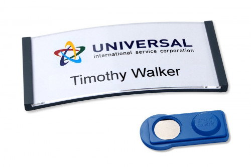 Avery 4835G-M Caja 10 Portanombres Polar Badge Antracita con Imán – 30 x 65 MM Plástico Avery 4835G-M Caja 10 Portanombres Polar Badge Antracita con Imán – 30 x 65 MM Plástico