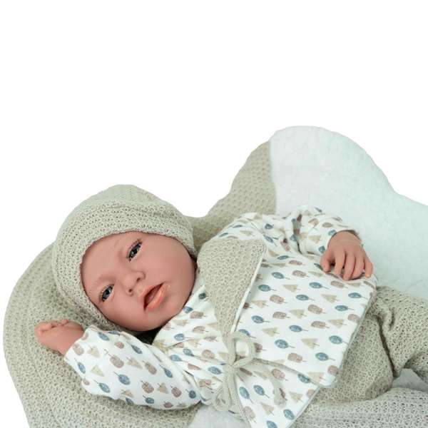 Muñecas Arias Dafne - Muñeca Elegance con peso, 40 cm, color beige incluye manta (Para 3 a 99 años) Muñecas Arias Dafne - Muñeca Elegance con peso, 40 cm, color beige incluye manta (Para 3 a 99 años)
