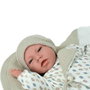 Muñecas Arias Dafne - Muñeca Elegance con peso, 40 cm, color beige incluye manta (Para 3 a 99 años)