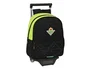 Safta Mochila con Carro Real Betis Balompié en Negra y Verde Lima