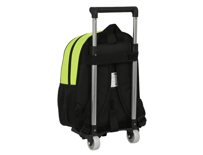Safta Mochila con Carro Real Betis Balompié en Negra y Verde Lima Safta Mochila con Carro Real Betis Balompié en Negra y Verde Lima