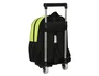 Safta Mochila con Carro Real Betis Balompié en Negra y Verde Lima