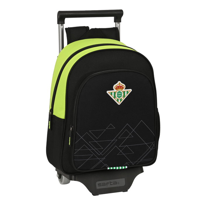 Mochila Escolar con Ruedas Real Betis Balompié Negro Lima 28 x 34 x 10 cm Mochila Escolar con Ruedas Real Betis Balompié Negro Lima 28 x 34 x 10 cm