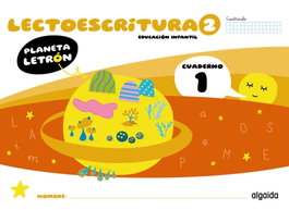 Planeta Letrón. Lectoescritura. Nivel 2. Cuaderno 1. Cuadrícula, Francisca Pino Mures - ALGAIDA