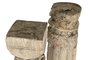 DKD Home Decor Columna de Teca Natural 23x23x149 cm