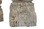 DKD Home Decor Columna de Teca Natural 23x23x149 cm