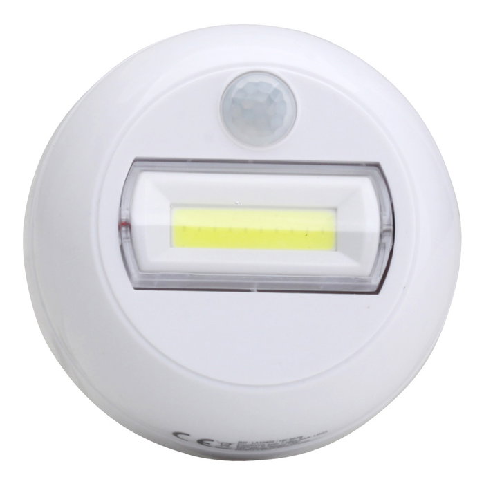Je cherche une Idee Lámpara LED COB con Sensor de Movimiento para Armarios y Escaleras, Blanco Frío, 100 Lúmenes