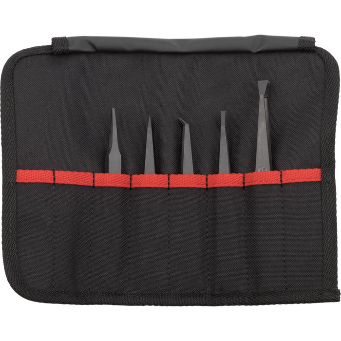 Knipex Juego de Pinzas de Plástico ESD de 5 Piezas Knipex Juego de Pinzas de Plástico ESD de 5 Piezas