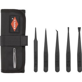 Knipex Juego de Pinzas de Plástico ESD de 5 Piezas