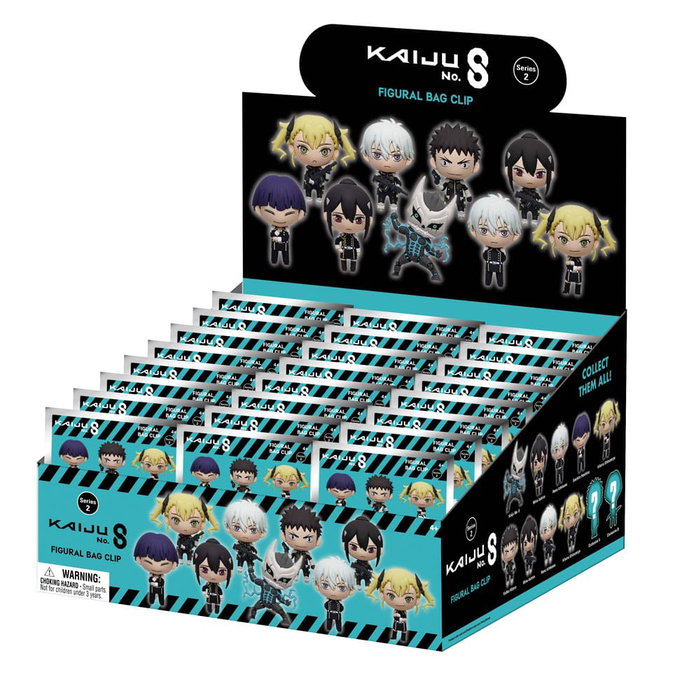 Kaiju No. 8 Colgantes PVC Series 2 Expositor (24) Kaiju No. 8 Colgantes PVC Series 2 Expositor (24)