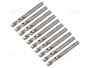 RECA Broca para metal 6,1 mm x 70 mm HSS-Co