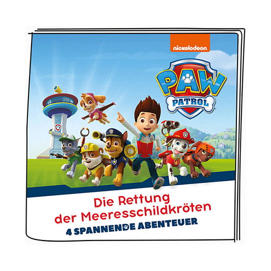 tonies 10000320 - Tonies Paw Patrol: Die Rettung der Meeresschildkröten (Hörspiel), Figura Musical Juguete, para Toniebox, Edad 3+ tonies 10000320 - Tonies Paw Patrol: Die Rettung der Meeresschildkröten (Hörspiel), Figura Musical Juguete, para Toniebox, Edad 3+