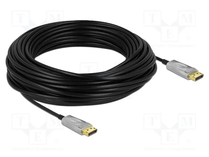 DeLOCK 85888 Cable Óptico Activo DisplayPort 1.4 8K 25 m DeLOCK 85888 Cable Óptico Activo DisplayPort 1.4 8K 25 m