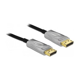 DeLOCK Cable Óptico Activo DisplayPort 1.4 8K 25 m