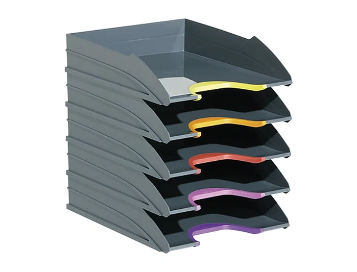 Bandeja Sobremesa Durable Varicolor Pack De 5 Bandeja Sobremesa Durable Varicolor Pack De 5