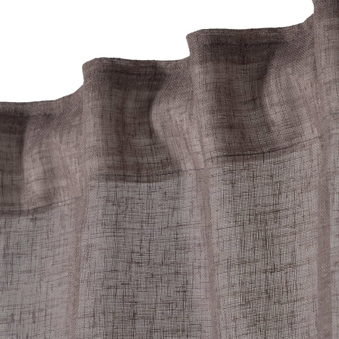 Cortina Topo Poliester Decoración 140 X 260 cm (Set de 2)