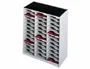 Paperflow Mueble Auxiliar Clasificador Monobloque 36 Casillas A4 Gris
