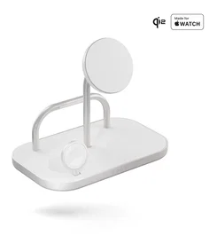 OtterBox Zens Cargador Inalámbrico 4 en 1, Blanco