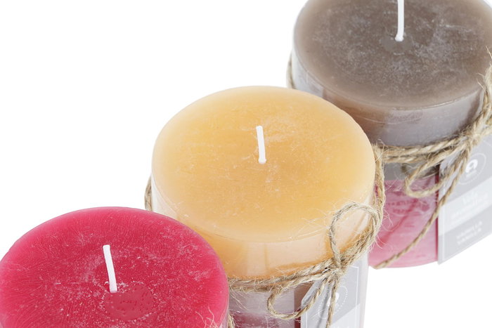 DKD Home Decor Vela Basicos Marron Verde 6.8 x 7 x 6.8 cm (12 Unidades) DKD Home Decor Vela Basicos Marron Verde 6.8 x 7 x 6.8 cm (12 Unidades)