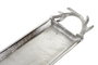 DKD Home Decor Centro Mesa Tradicional Plateado Aluminio 13 x 5 x 69 cm