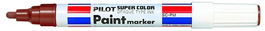 Marcador T.Opaca Perm. Pilot Paint Marker Marron (Set de 12)