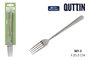 Inde Set 3 Tenedores de Mesa 2 mm Moma 20.5x2.4 cm (12 Cajas)