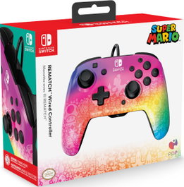 PDP REMATCH Wired Controller Star Spectrum para Nintendo Switch