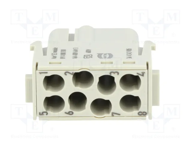 HARTING Han-Modular® Módulo de Conector HDC Hembra 8 Pines