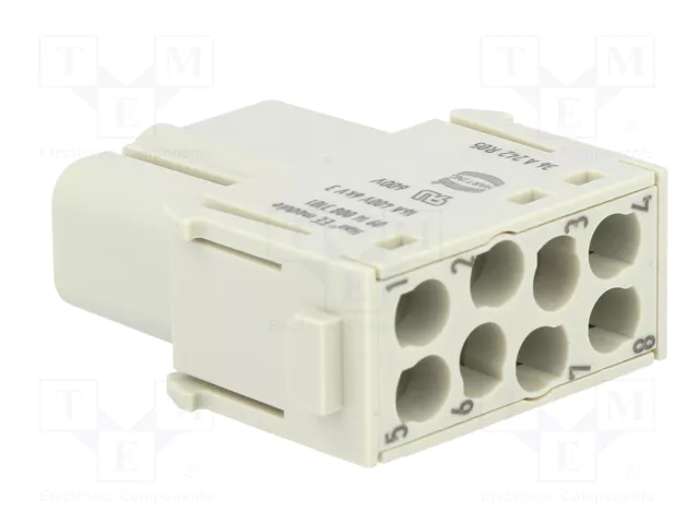 HARTING Han-Modular® Módulo de Conector HDC Hembra 8 Pines