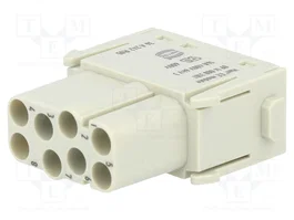 HARTING Han-Modular® Módulo de Conector HDC Hembra 8 Pines