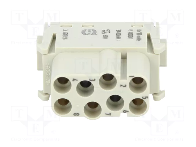 HARTING Han-Modular® Módulo de Conector HDC Hembra 8 Pines
