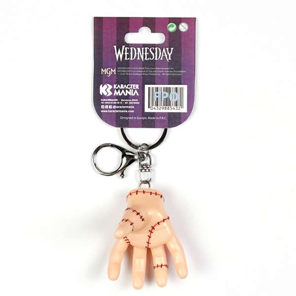 Karactermania Llavero Icon Miércoles 3D Thing 5x4.5x6 cm