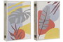 DKD Home Decor Guardallaves Tropical Multicolor 4 Unidades 6 x 30 x 20 cm