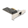 DeLOCK Tarjeta de red PCI Express x1 5 Gigabit LAN 1 x RJ45 RTL8126
