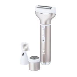 Thulos TH-BY10 Afeitadora Recargable 4 en 1 - Depiladora Facial, Corporal, Cejas, Nariz y Orejas con Cepillo de Limpieza