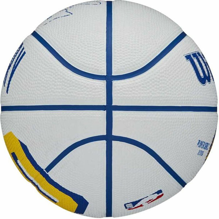 Balón de Baloncesto Wilson Player Icon Mini Curry Blanco (Talla 3) Balón de Baloncesto Wilson Player Icon Mini Curry Blanco (Talla 3)