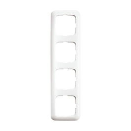 BUSCH-JAEGER 2CKA001725A0951 Marco 4-fach alpinweiss Plástico Termoplástico