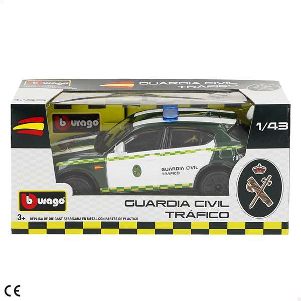 Alfa Romeo Coche Metal Giulia Guardia Civil Escala 1:43