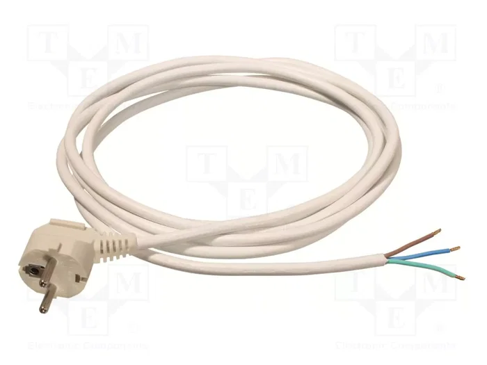 AS SCHWABE Cable de alimentación H05VV-F 3G1,5mm2 2m AS SCHWABE Cable de alimentación H05VV-F 3G1,5mm2 2m