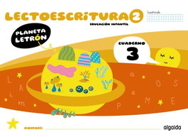 Planeta Letrón. Lectoescritura. Nivel 2. Cuaderno 3. Cuadrícula, Francisca Pino Mures - ALGAIDA