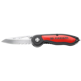 Facom Navaja pelacable con muesca de retención y funda