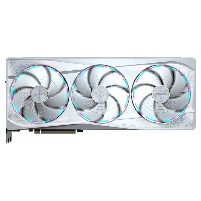 Gigabyte RTX 5090 32GB GDDR7 Aorus Master Ice GV-N5090AORUSM ICE-32GD Tarjeta Gráfica - 3 Ventiladores, White