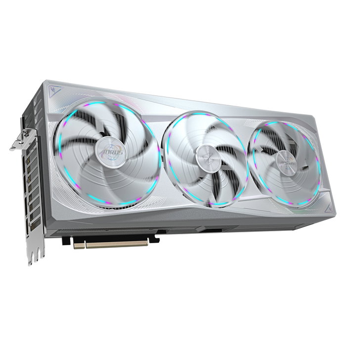 Gigabyte RTX 5090 32GB GDDR7 Aorus Master Ice GV-N5090AORUSM ICE-32GD Tarjeta Gráfica - 3 Ventiladores, White