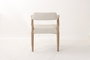 DKD Home Decor Sillón Item Home Fresno y Poliéster Acabado Decapé Crudo 57x74x58 cm (2 Unidades)