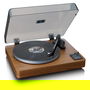 Lenco LBTA-165WD Tocadiscos Automático Negro Madera Metal 33 45 RPM Bluetooth