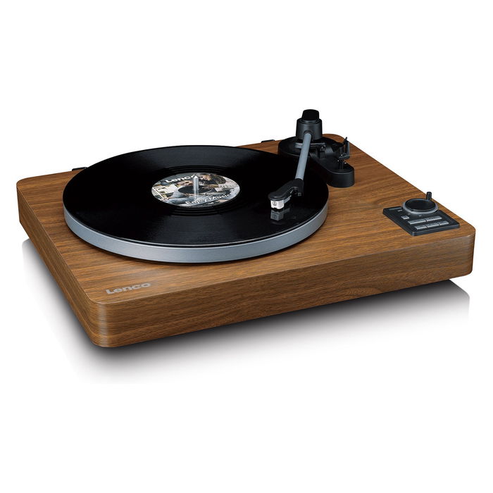 Lenco LBTA-165WD Tocadiscos Automático Negro Madera Metal 33 45 RPM Bluetooth