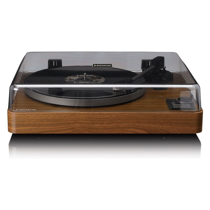 Lenco LBTA-165WD Tocadiscos Automático Negro Madera Metal 33 45 RPM Bluetooth